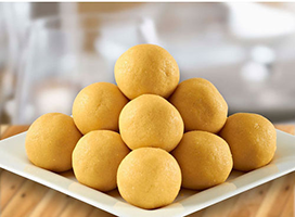 besan-laddoos